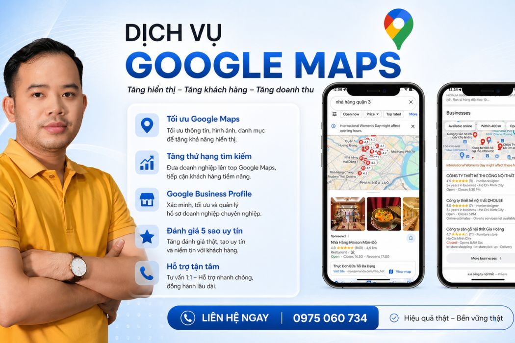 dịch vụ google maps