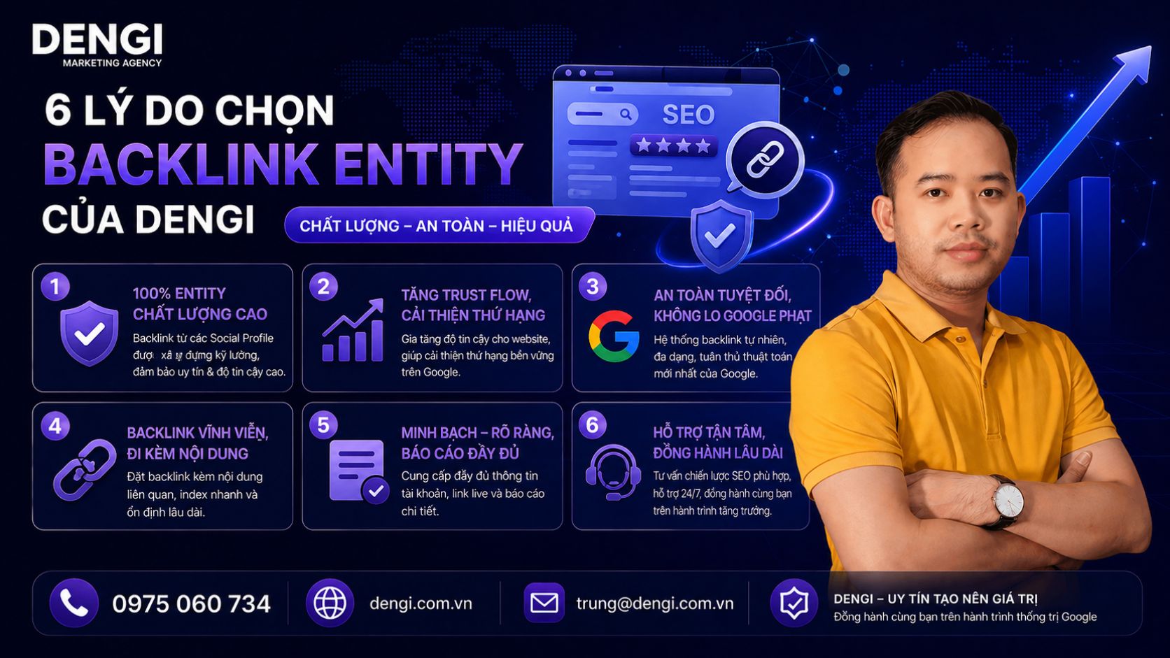 dịch vụ backlink enity uy tín